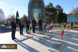 سرپرست دانشگاه فرهنگیان استان اصفهان در دیدار با ریاست دانشگاه صنعتی مالک اشتر :
رسالت دانشگاه فرهنگیان تربیت معلم، تراز جمهوری اسلامی است.