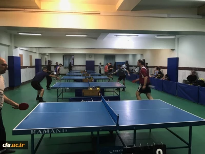 پایان رقابت های تنیس روی میز همکاران به مناسبت هفته بسیج