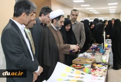 برپایی نمایشگاه عفاف و حجاب در پردیس شهید باهنر دانشگاه فرهنگیان کرمان