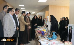 برپایی نمایشگاه عفاف و حجاب در پردیس شهید باهنر دانشگاه فرهنگیان کرمان