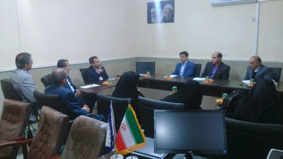 جلسه معاون پژوهش و فناوری دانشگاه فرهنگیان کشور با دانشگاه فرهنگیان ایلام