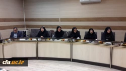 جلسه معاون پژوهش و فناوری دانشگاه فرهنگیان کشور با دانشگاه فرهنگیان ایلام