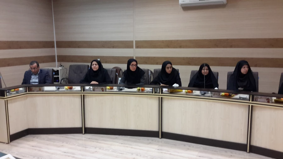 جلسه معاون پژوهش و فناوری دانشگاه فرهنگیان کشور با دانشگاه فرهنگیان ایلام