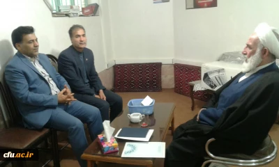 دیدار سرپرست معاونت فرهنگی و اجتماعی با نماینده ولی فقیه در استان و امام جمعه زاهدان