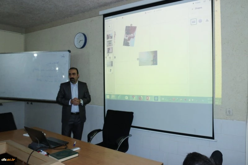 به مناسبت هفته پژوهش و فناوری در دانشگاه فرهنگیان یزد برگزار شد:

کارگاه آموزشی ارائه حرفه ای با نرم افزار prezi 3