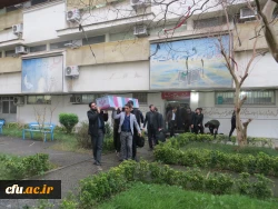 بدرقه دو شهید جنگ تحمیلی در پردیس بنت الهدی صدر دانشگاه فرهنگیان گیلان 2