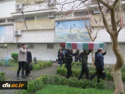 بدرقه دو شهید جنگ تحمیلی در پردیس بنت الهدی صدر دانشگاه فرهنگیان گیلان 5