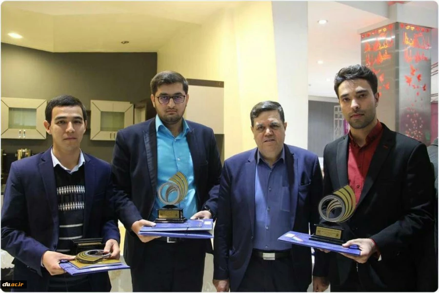 عرض تبریک خدمت دانشجوی عزیز جناب آقای احسان کشت ورز دانشجوی دانشگاه فرهنگیان فارس بمناسبت کسب رتبه سوم پژوهشگربرترکشوری دربخش دانشجویی 2