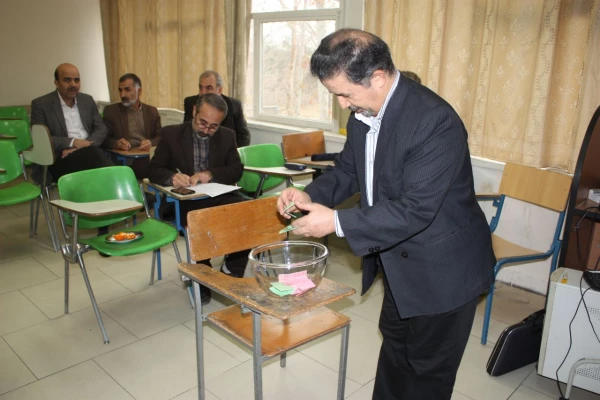 انتخابات مدیران گروههای آموزشی استان تهران در مرکز آموزش عالی شهید شرافت