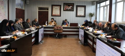 جلسه ستاد شاهد دانشگاه فرهنگیان با حضور دکتر خنیفر رئیس دانشگاه و اعضای ستاد برگزار شد