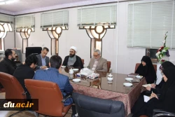 دیدار صدیقی، مسئول بسیج دانشجویی دانشگاه فرهنگیان کشور با سرپرست دانشگاه فرهنگیان یزد 5