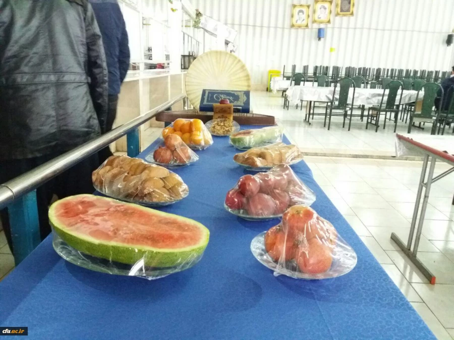 در پردیس شهید مدرس برگزار شد؛

سفره ارایی شب یلدا در دانشگاه فرهنگیان استان کردستان 5