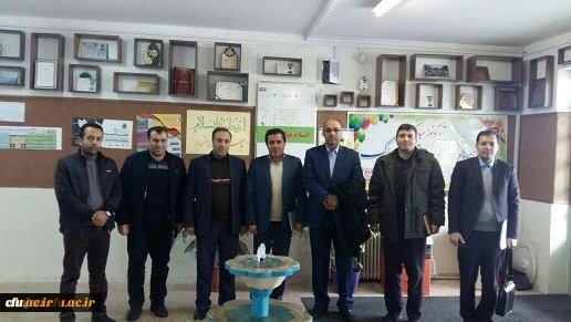 به جهت اهمیت بحث کارورزی انجام شد:

بازدید مدیر دفتر امور مدارس وابسته و کارورزی دانشگاه فرهنگیان از مدارس مجری کارورزی استان زنجان 2