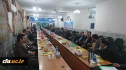 جلسه هم اندیشی اساتید مرکز آموزش عالی شهید مدنی(ره) قم با حضور دکتر  محمدی معاونت فرهنگی دانشگاه فرهنگیان