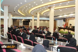 حجت الاسلام و المسلمین دادگر در نشست دبیران شوراهای انضباطی دانشگاه فرهنگیان سراسر کشور:

توجه به آرایش درونی دانشگاه زمینه ای برای استحکام درونی آن است 2