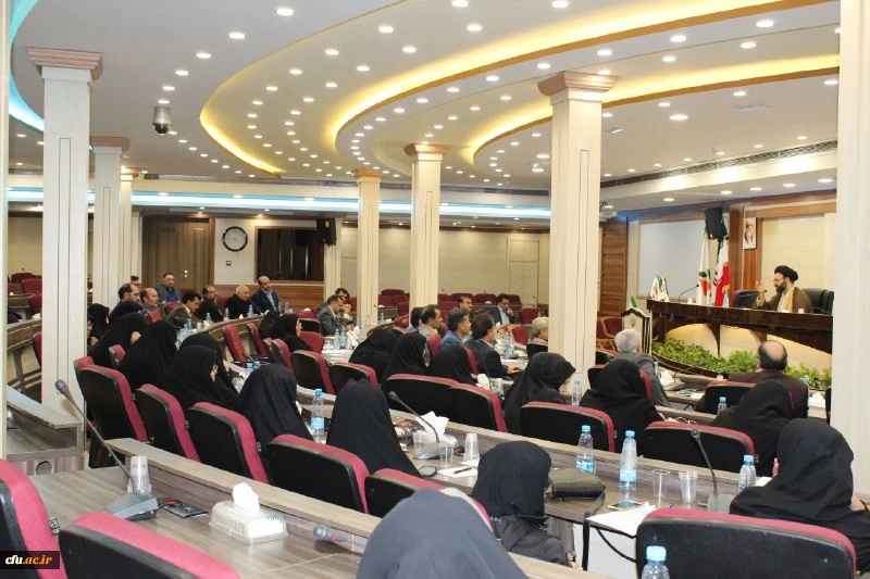 حجت الاسلام و المسلمین دادگر در نشست دبیران شوراهای انضباطی دانشگاه فرهنگیان سراسر کشور:

توجه به آرایش درونی دانشگاه زمینه ای برای استحکام درونی آن است 2