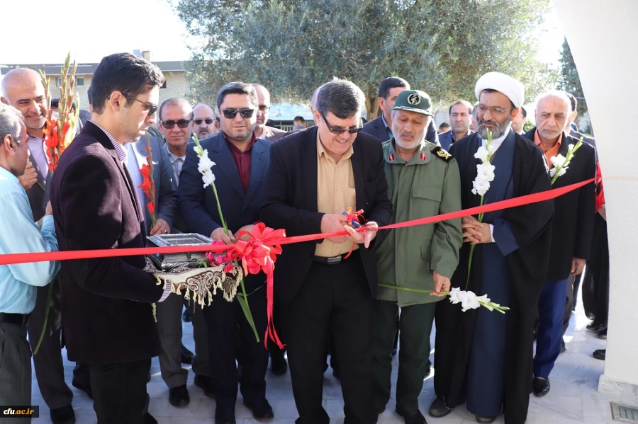 آیین افتتاح یادمان شهیدان گمنام دانشگاه فرهنگیان مازندران با حضور دکتر حسین خنیفر برگزار شد