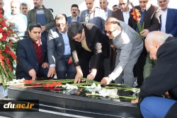 آیین افتتاح یادمان شهیدان گمنام دانشگاه فرهنگیان مازندران با حضور دکتر حسین خنیفر برگزار شد