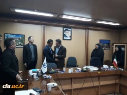 آئین تودیع و معارفه معاون آموزشی، فرهنگی پردیس شهید رجایی برگزارشد 4