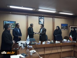 آئین تودیع و معارفه معاون آموزشی، فرهنگی پردیس شهید رجایی برگزارشد 5