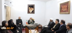 دیدار رییس دانشگاه فرهنگیان با نماینده  ولی فقیه در استان مازندران 2