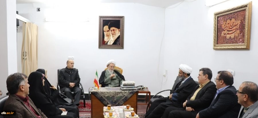 دیدار رییس دانشگاه فرهنگیان با نماینده  ولی فقیه در استان مازندران 2