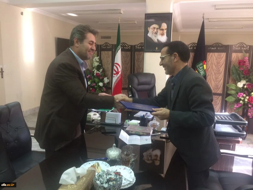 تفاهم نامه همکاری بین بنیاد حفظ آثار و نشر ارزشهای دفاع مقدس ودانشگاه فرهنگیان استان آذربایجان غربی منعقدشد 2