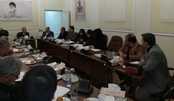 جلسه هیئت امنای دانشگاه فرهنگیان آذربایجان شرقی