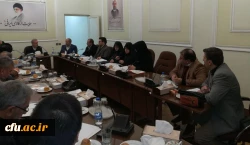 جلسه هیئت امنای دانشگاه فرهنگیان آذربایجان شرقی