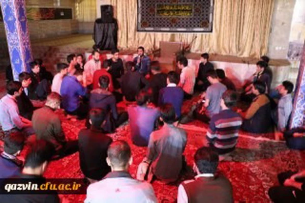 جلسه هیئت خادمین اهل بیت(ع) دانشگاه فرهنگیان استان قزوین باحضور عضوشورای هیئات مذهبی استان 2