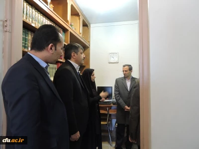 بازدید معاون پژوهشی و فناوری دانشگاه از دانشگاه فرهنگیان استان چهارمحال و بختیاری