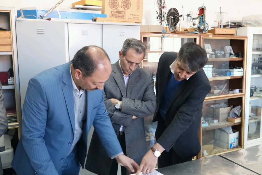 بازدید دکتر طاهری نیا از پردیس ها و مرکز آموزش عالی