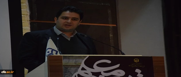 دکتر طاهر روشندل اربطانی معاون آموزشی دانشگاه در مراسم نکوداشت صد سالگی تربیت معلم