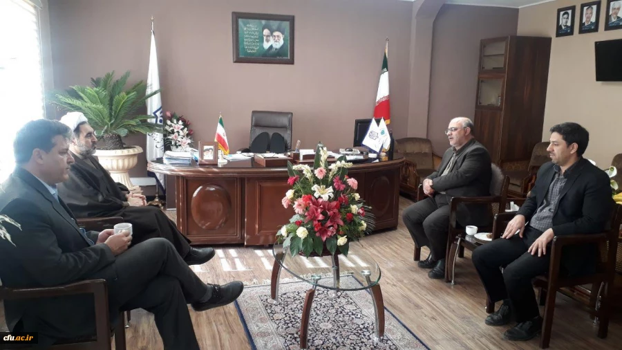 دیدار مدیریت امور پرودیس های دانشگاه فرهنگیان استان کرمان با مدیر کل نوسازی مدارس استان