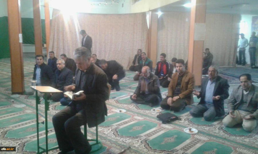 برگزاری مراسم گرامیداشت جانباختگان زلزله سال 1382 شهر بم در دانشگاه فرهنگیان کرمان