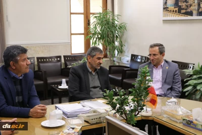 دیدار معاون پژوهشی و فناوری دانشگاه فرهنگیان با سرپرست معاونت سیاسی،امنیتی استانداری اصفهان