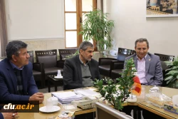 دیدار معاون پژوهش و فناوری دانشگاه فرهنگیان با سرپرست معاونت سیاسی،امنیتی استانداری اصفهان