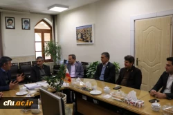 دیدار معاون پژوهش و فناوری دانشگاه فرهنگیان با سرپرست معاونت سیاسی،امنیتی استانداری اصفهان