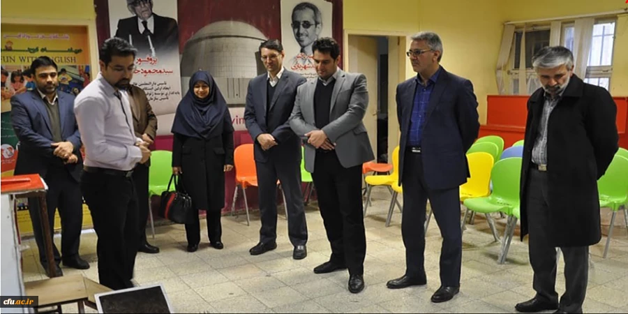 مشهد بازدید دکتر روشندل 971006