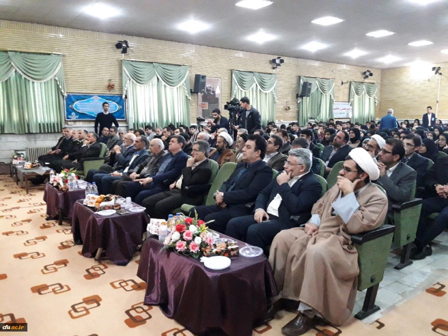 حضور دکتر خنیفردر دانشگاه فرهنگیان استان مرکزی و مراسم نکوداشت یکصدمین سال تربیت معلم 5