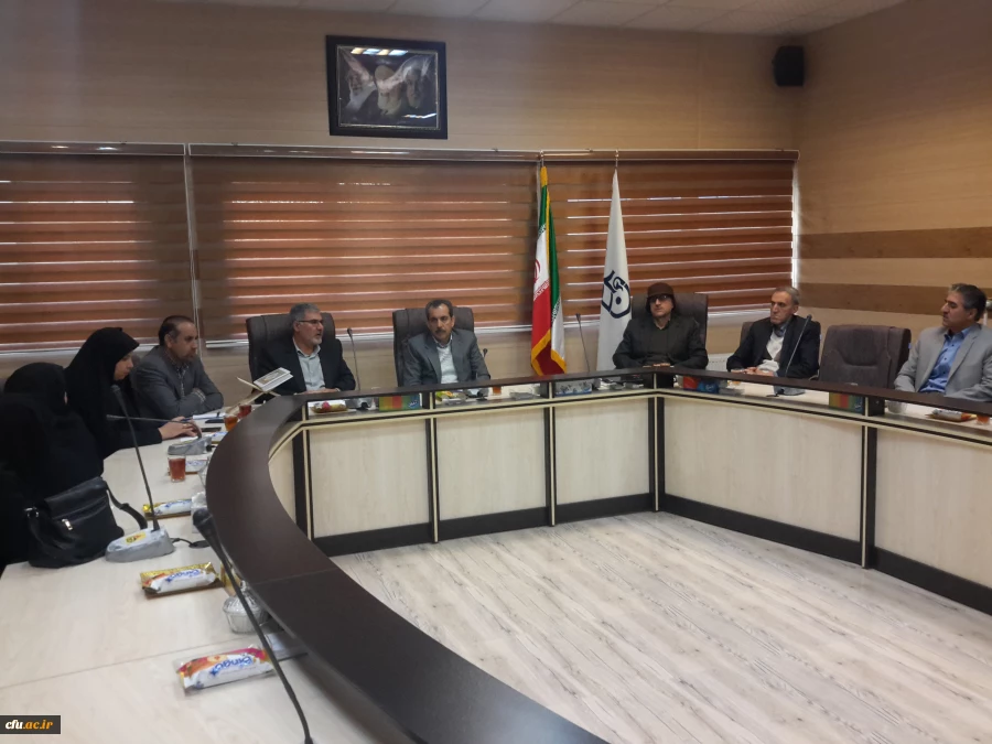 جلسه صندوق ذخیره فرهنگیان استان ایلام با دانشگاه فرهنگیان