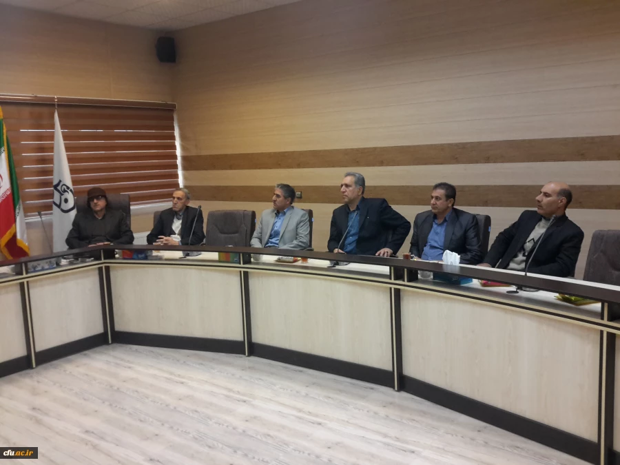 جلسه مدیران صندوق ذخیره فرهنگیان با دانشگاه فرهنگیان استان ایلام