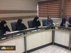 جلسه مدیران صندوق ذخیره فرهنگیان با دانشگاه فرهنگیان استان ایلام