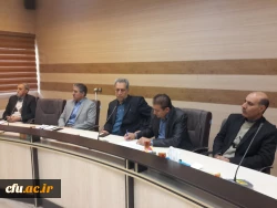 جلسه مدیران صندوق ذخیره فرهنگیان با دانشگاه فرهنگیان استان ایلام