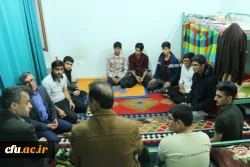 نشست و گفتگوی صمیمانه رئیس دانشگاه فرهنگیان استان یزد با دانشجو معلمان در سراهای دانشجویی پردیس شهیدان پاک نژاد
 2