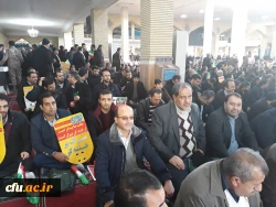 حضور گسترده مسئولین، اساتید، کارکنان و دانشجویان پردیس های دانشگاه فرهنگیان استان آذربایجان غربی  در مراسم گرامیداشت نهم دی ماه 5