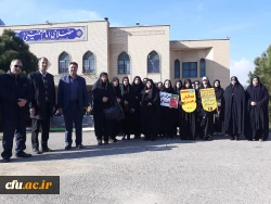 حضور گسترده مسئولین، اساتید، کارکنان و دانشجویان پردیس های دانشگاه فرهنگیان استان آذربایجان غربی  در مراسم گرامیداشت نهم دی ماه 6