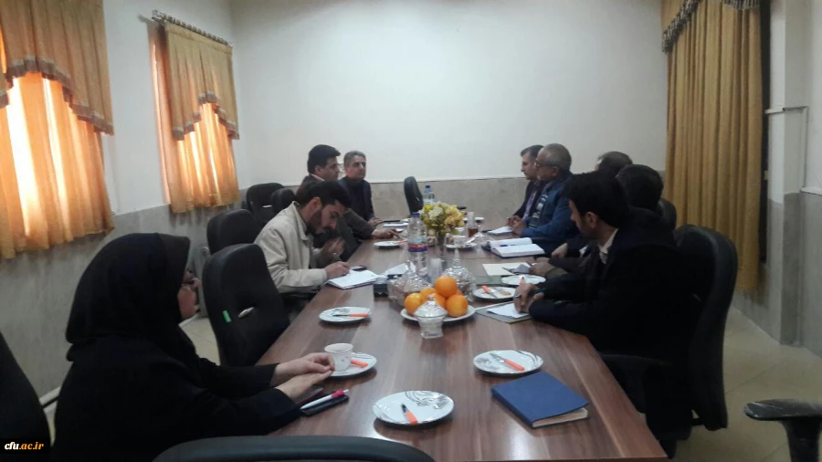 جلسه مشترک مدیر کل فرهنگی اجتماعی استانداری و مدیریت پردیس های استان سمنان 2