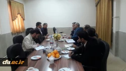 جلسه مشترک مدیر کل فرهنگی اجتماعی استانداری و مدیریت پردیس های استان سمنان 3