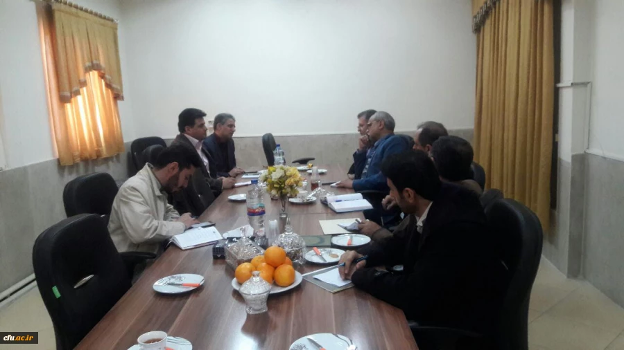 جلسه مشترک مدیر کل فرهنگی اجتماعی استانداری و مدیریت پردیس های استان سمنان 3